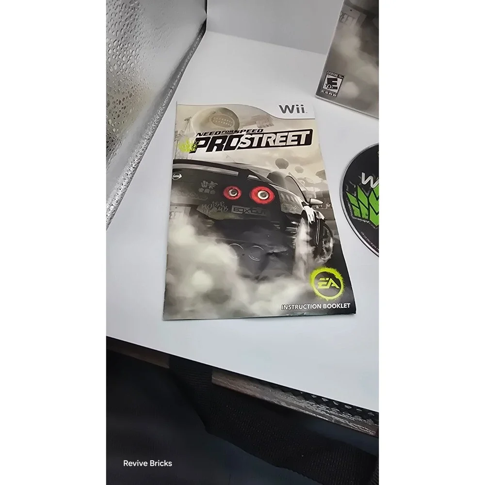 Sealed Need for Speed ProStreet (Nintendo Wii, 2007) CIB Complete Tested Working